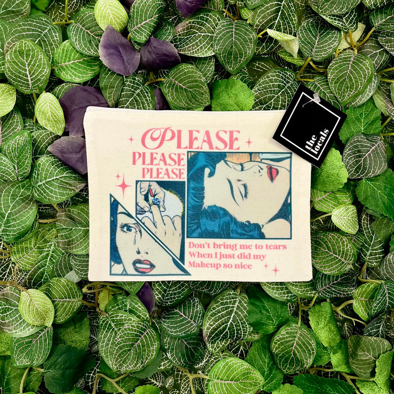 Please Please Comic - Makeup Bag-1