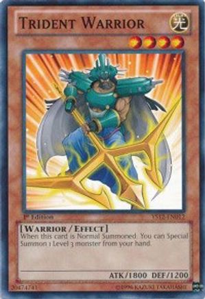 Trident Warrior (YS12-EN012) - Starter Deck: Xyz Symphony 1st Edition-1