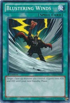 Blustering Winds (YS12-EN019) - Starter Deck: Xyz Symphony 1st Edition-1