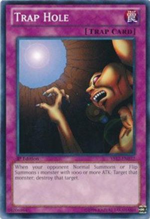 Trap Hole (YS12-EN032) - Starter Deck: Xyz Symphony 1st Edition-1
