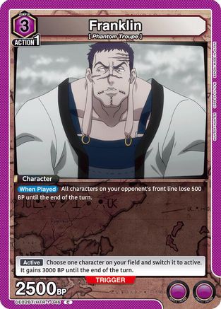 Franklin (UE02BT/HTR-1-046) - UE02BT HUNTER X HUNTER-1