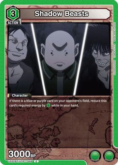 Shadow Beasts (UE02BT/HTR-1-068) - UE02BT HUNTER X HUNTER-1