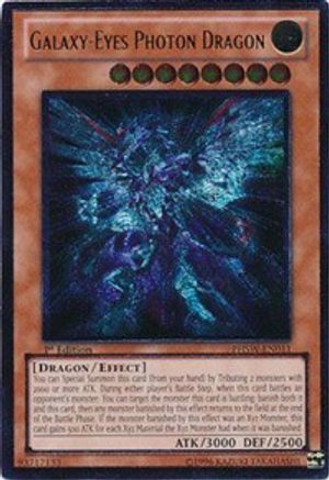 Galaxy-Eyes Photon Dragon (UTR) (PHSW-EN011) - Photon Shockwave 1st Edition-1