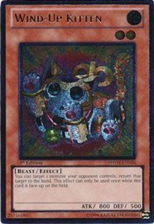 Wind-Up Kitten (UTR) (PHSW-EN026) - Photon Shockwave 1st Edition-1