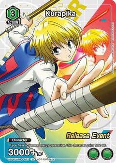 Kurapika (Release Event Participation) (UEPR/HTR-1-072) - UE02BT HUNTER X HUNTER Release Event Cards-1
