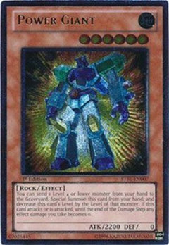Power Giant (UTR) (STBL-EN007) - Starstrike Blast 1st Edition-1