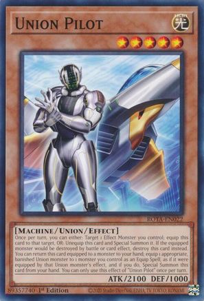 Union Pilot (ROTA-EN022) - Rage of the Abyss 1st Edition-1