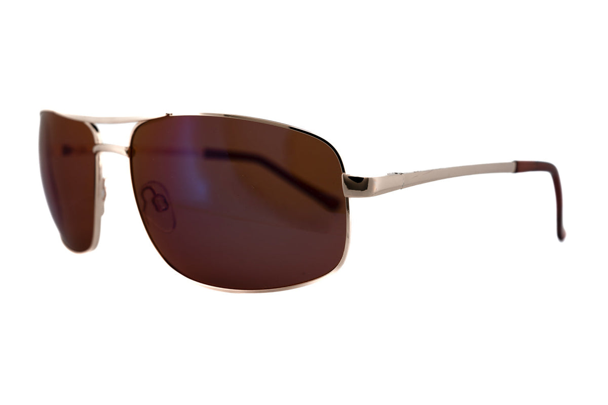 Boléro Alestro — Metal Browline Polarized Sunglasses-9