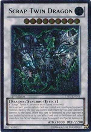 Scrap Twin Dragon (UTR) (STBL-EN044) - Starstrike Blast 1st Edition-1