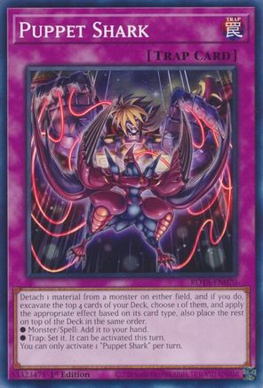 Puppet Shark (ROTA-EN070) - Rage of the Abyss 1st Edition-1