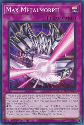 Max Metalmorph (ROTA-EN071) - Rage of the Abyss 1st Edition-1