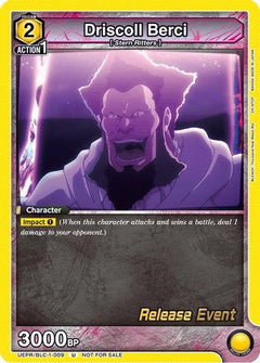 Driscoll Berci (UEPR/BLC-1-009) - UE01BT BLEACH ThousandYear Blood War Release Event Cards-1