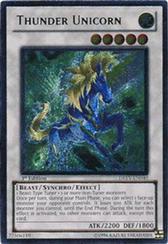 Thunder Unicorn (UTR) (DREV-EN040) - Duelist Revolution 1st Edition-1