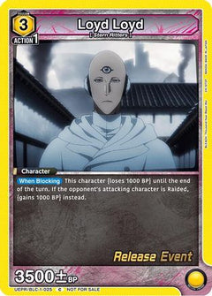 Loyd Loyd (UEPR/BLC-1-025) - UE01BT BLEACH ThousandYear Blood War Release Event Cards-1