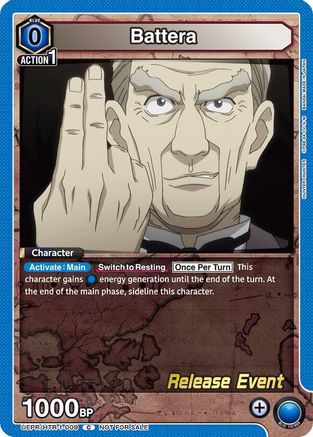 Battera (UEPR/HTR-1-009) - UE02BT HUNTER X HUNTER Release Event Cards-1