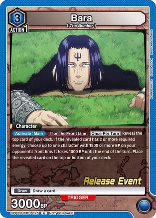 Bara (UEPR/HTR-1-025) - UE02BT HUNTER X HUNTER Release Event Cards-1