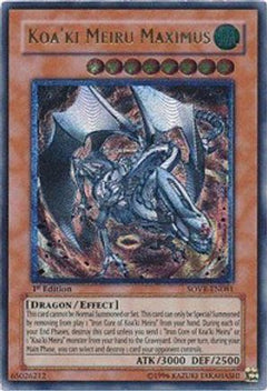 Koa'ki Meiru Maximus (UTR) (SOVR-EN081) - Stardust Overdrive 1st Edition-1