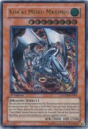 Koa'ki Meiru Maximus (UTR) (SOVR-EN081) - Stardust Overdrive 1st Edition-1