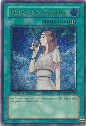 Forbidden Chalice (UTR) (RGBT-EN061) - Raging Battle 1st Edition-1
