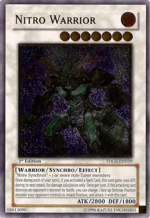 Nitro Warrior (UTR) (TDGS-EN039) - The Duelist Genesis Unlimited