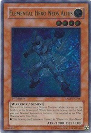 Elemental Hero Neos Alius (UTR) (TAEV-EN018) - Tactical Evolution 1st Edition-1