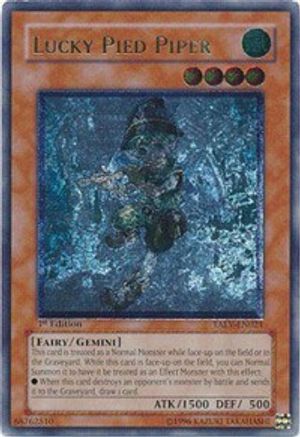 Lucky Pied Piper (UTR) (TAEV-EN021) - Tactical Evolution 1st Edition-1