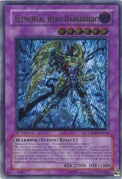 Elemental Hero Darkbright (UTR) (TAEV-EN042) - Tactical Evolution 1st Edition-1