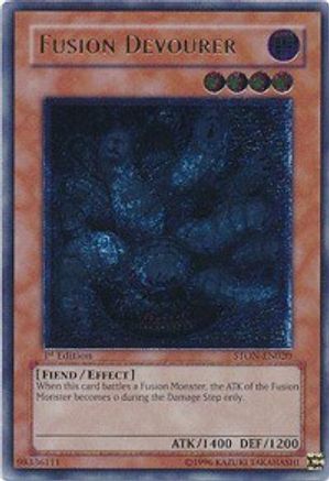 Fusion Devourer (UTR) (STON-EN020) - Strike of Neos 1st Edition-1