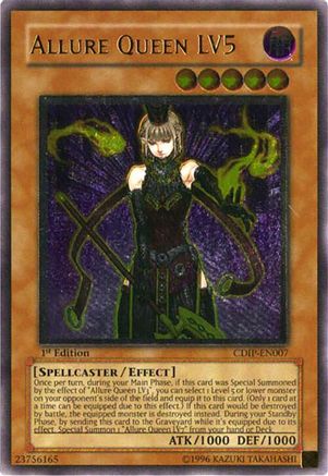 Allure Queen LV5 (UTR) (CDIP-EN007) - Cyberdark Impact Unlimited-1