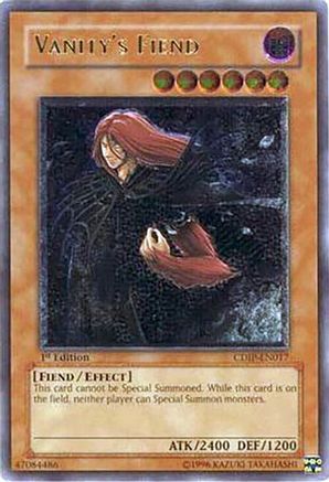 Vanity's Fiend (UTR) (CDIP-EN017) - Cyberdark Impact 1st Edition-1