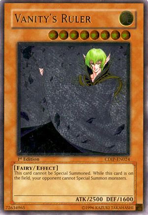 Vanity's Ruler (UTR) (CDIP-EN024) - Cyberdark Impact 1st Edition-1