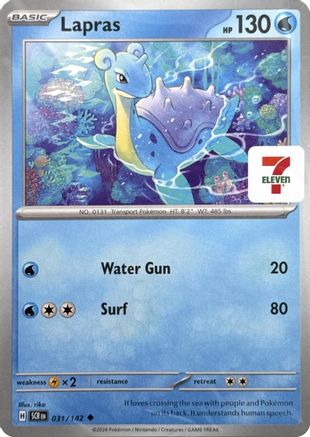 Lapras (7-Eleven Promo) 31 - Miscellaneous Cards & Products-1