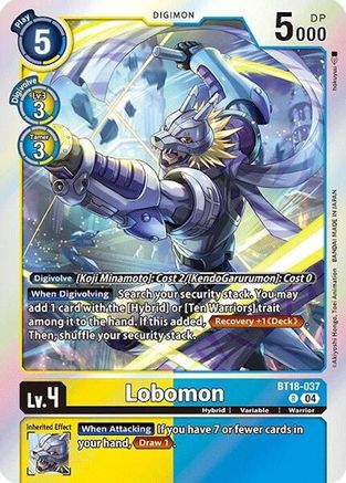 Lobomon (BT18-037) - Release Special Booster 2.0 Foil-1