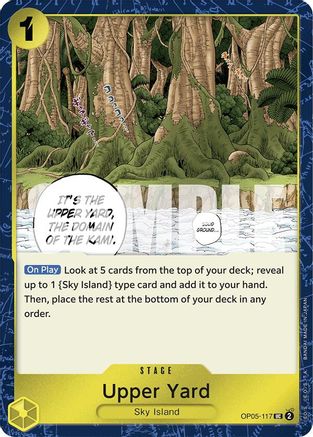 Upper Yard (Jolly Roger Foil) (OP05-117) - Premium Booster -The Best- Foil-1