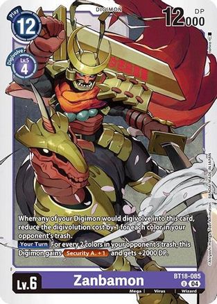 Zanbamon (BT18-085) - Release Special Booster 2.0-1