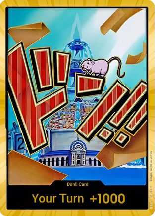 DON!! Card (Iceberg) (Gold) - Premium Booster -The Best- Foil-1