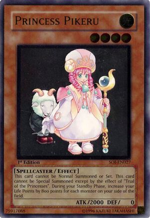Princess Pikeru (UTR) (SOI-EN027) - Shadow of Infinity 1st Edition-1