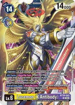 Lucemon (X Antibody) (BT19-043) - Release Special Booster 2.0 Foil-1