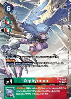 Zephyrmon (Alternate Art) (BT18-049) - Release Special Booster 2.0 Foil-1