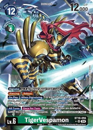 TigerVespamon (Alternate Art) (BT18-056) - Release Special Booster 2.0 Foil-1
