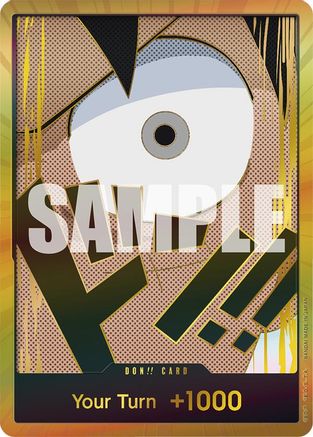 DON!! Card (Luffy) (Gold) - Premium Booster -The Best- Foil-1