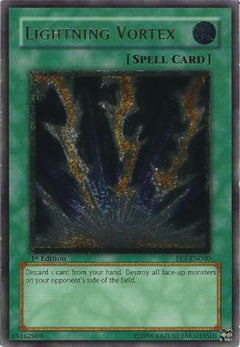 Lightning Vortex (UTR) (FET-EN040) - Flaming Eternity 1st Edition-1