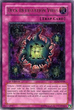 Deck Devastation Virus (UTR) (FET-EN058) - Flaming Eternity 1st Edition-1