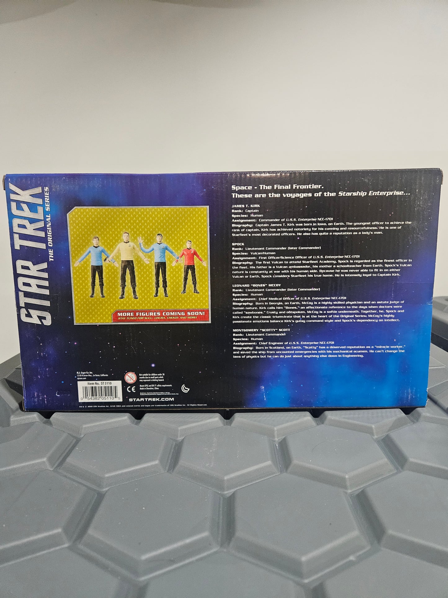 Star Trek: The Original Series – Transporter Room Bendable Figure Boxed Set (2018)
