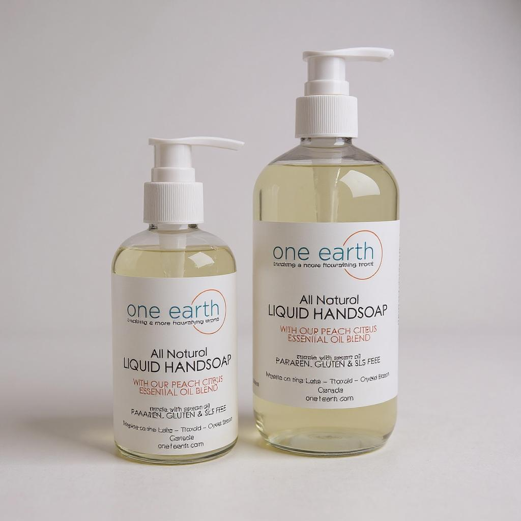 Hand Wash - Peach + Citrus Blend-2