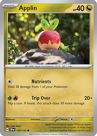 Applin 138 - SV08 Surging Sparks-1