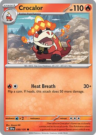 Crocalor 30 - SV08 Surging Sparks-1