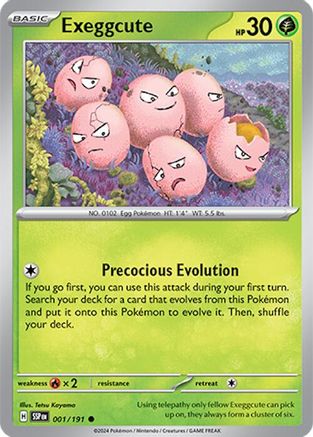 Exeggcute - 001/191 1 - SV08 Surging Sparks-1