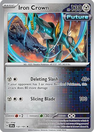 Iron Crown 132 - SV08 Surging Sparks Reverse Holofoil-1