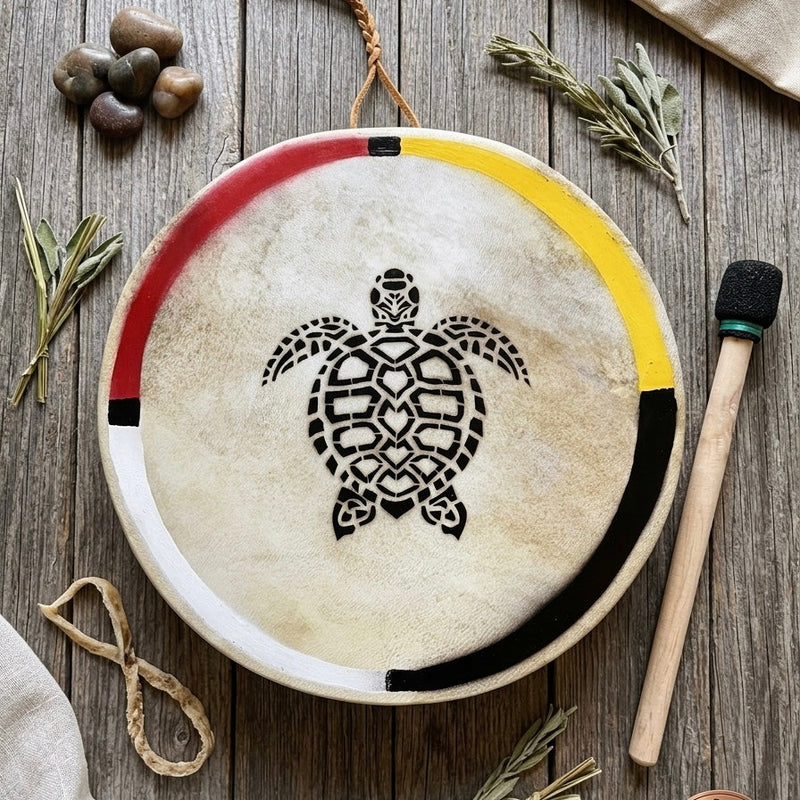 Turtle 12” Hand drum-3